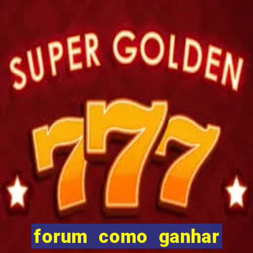 forum como ganhar na loteria